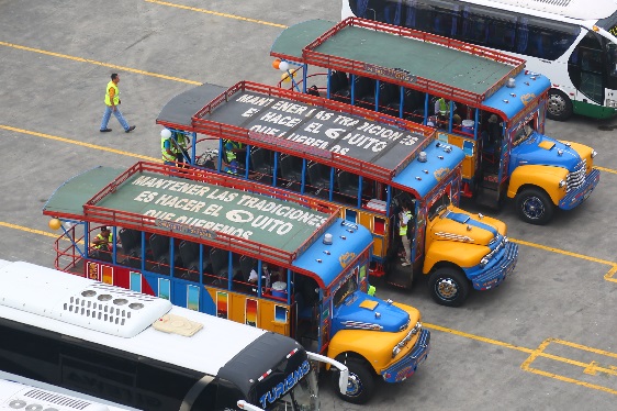 Busse in Ecuador